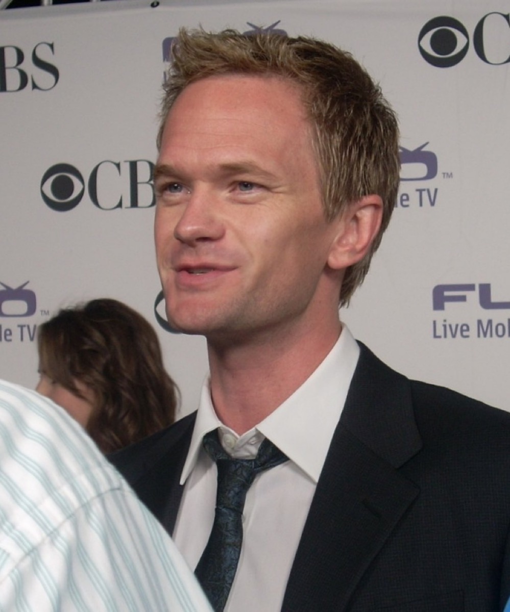 Neil Patrick Harris on a CBS red carpet in 2008, during How I Met Your Mother's run