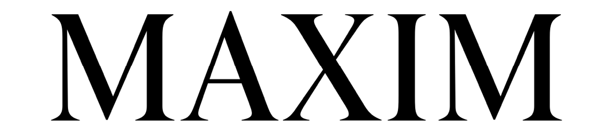 the MAXIM wordmark