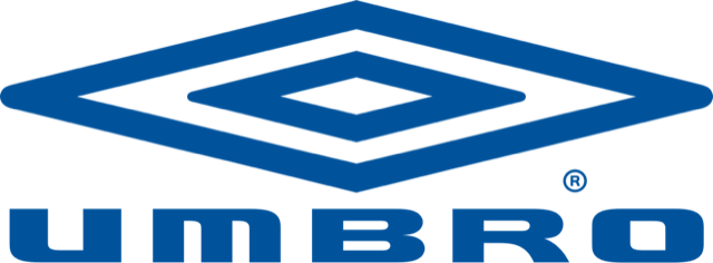 The Umbro double-diamond logo