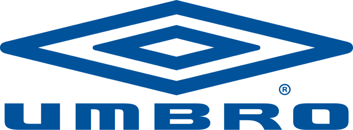 The Umbro double-diamond logo